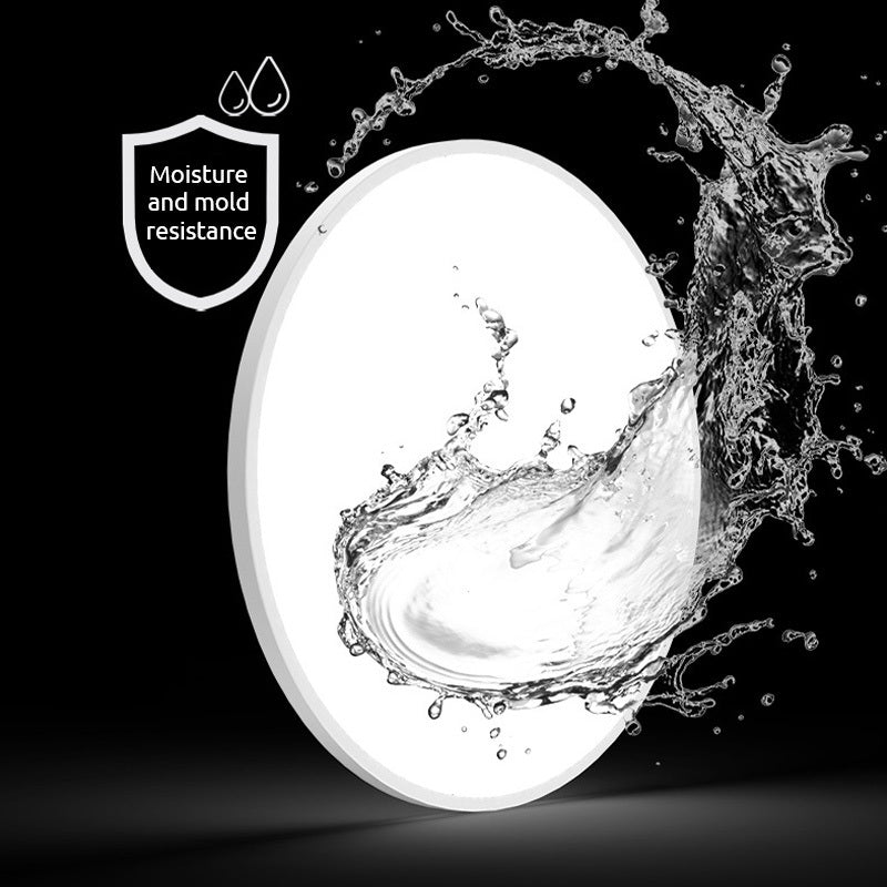 AstraCirkel LED | Moderne Rund Loftlampe | Hvidt og Sort Metaldesign | EnergiEffektiv Belysning | Ideel til Spisestue