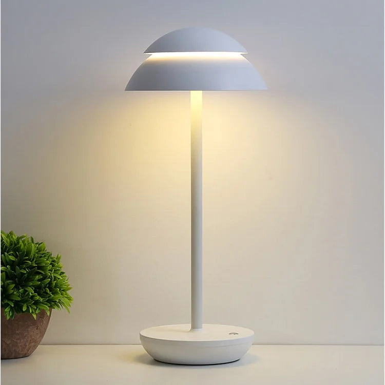 ZenGlow | Dæmpbar LED | Energieffektiv Materiale | Ø15cm x H30cm | Minimalistisk Design