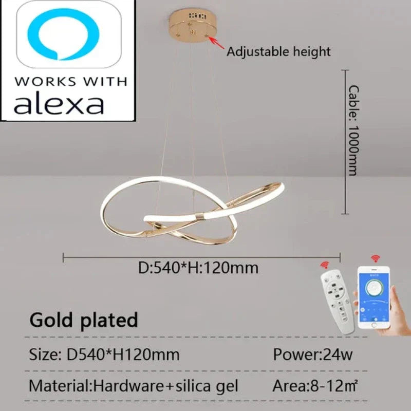 LightMaster | Smart LED Pendelbeslag | Nem og Sikker Montering | Universal Kompatibilitet | Passer til Diverse Lofttyper | Robust Design | Høj