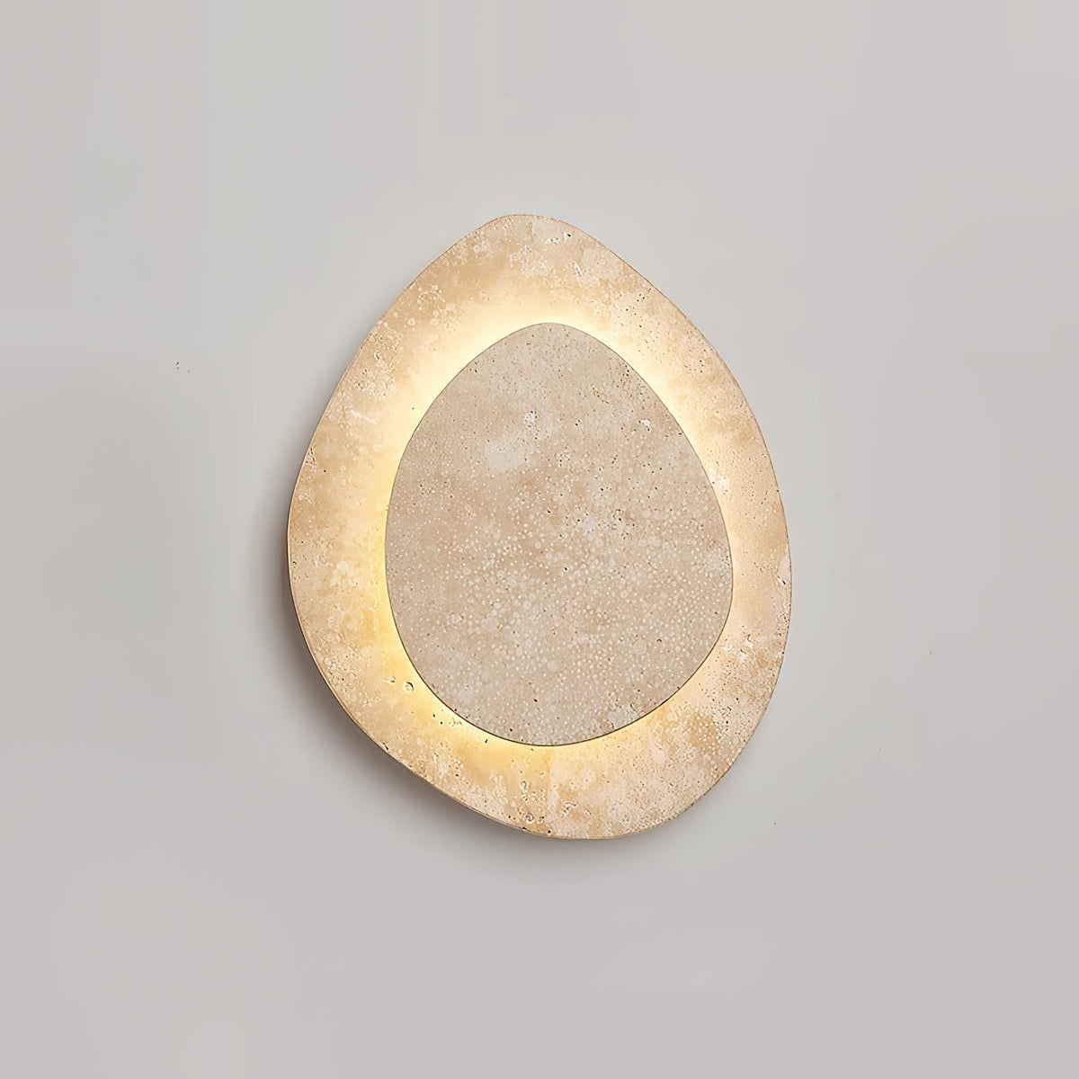 Clara | Travertine Wall Lamp