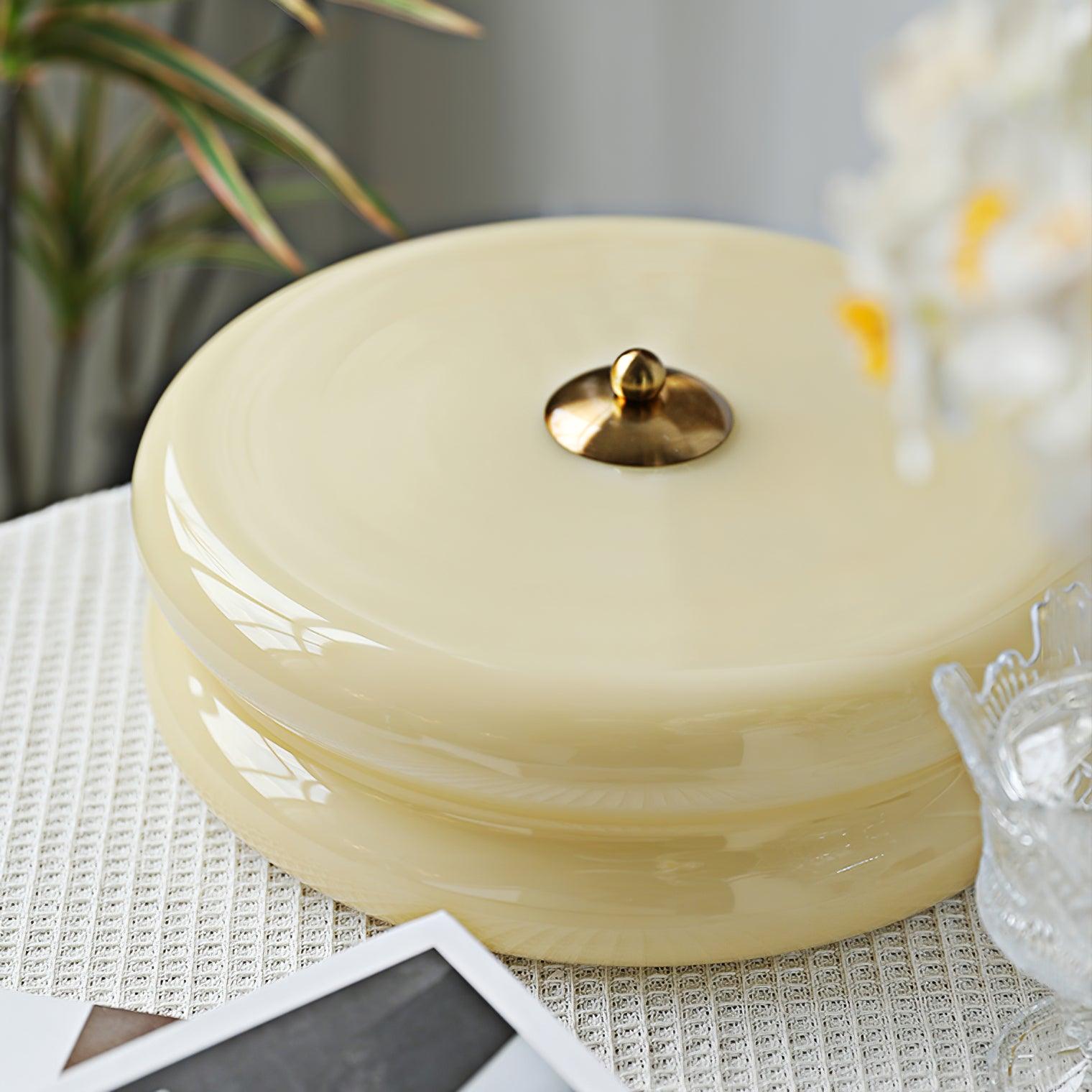 Art Deco loftslampe | Vintage design | Geometrisk elegance | Lysmuligheder 3000K-6000K | Integreret LED | Jern, metal og glas | UL, ETL, CE