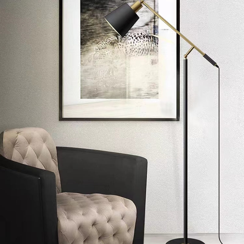 Sorentine | Elegant og Justerbar Gulvlampe | Moderne Design | Holdbar Konstruktion | Optimal Belysning til Stue, Soveværelse eller
