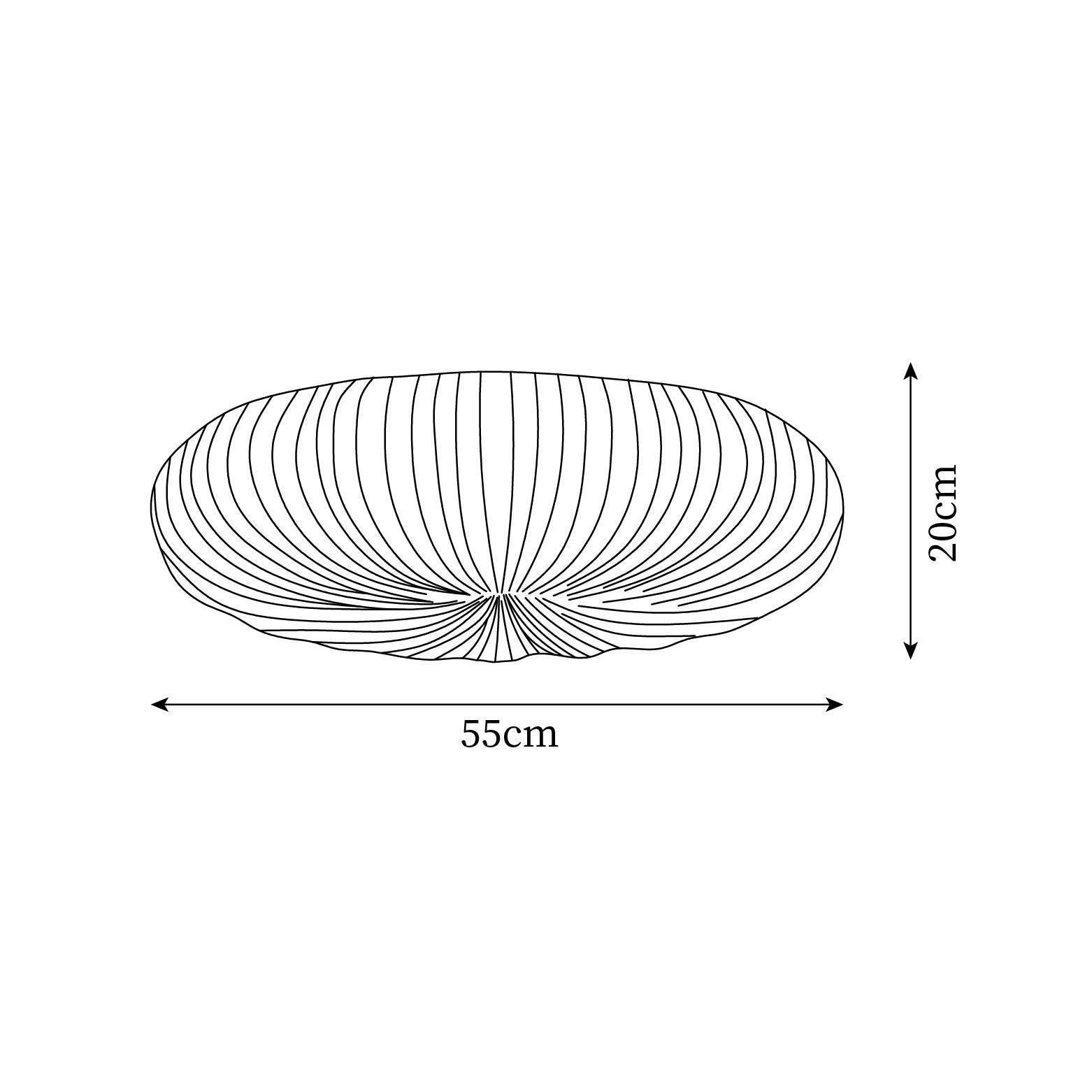 GlowRobby LED Loftlys | Moderne Design | Metal & PE-Akryl | Energieffektiv | Certificeret Sikkerhed | Nem Installation | Ideel til Enhver Rum | Hjem