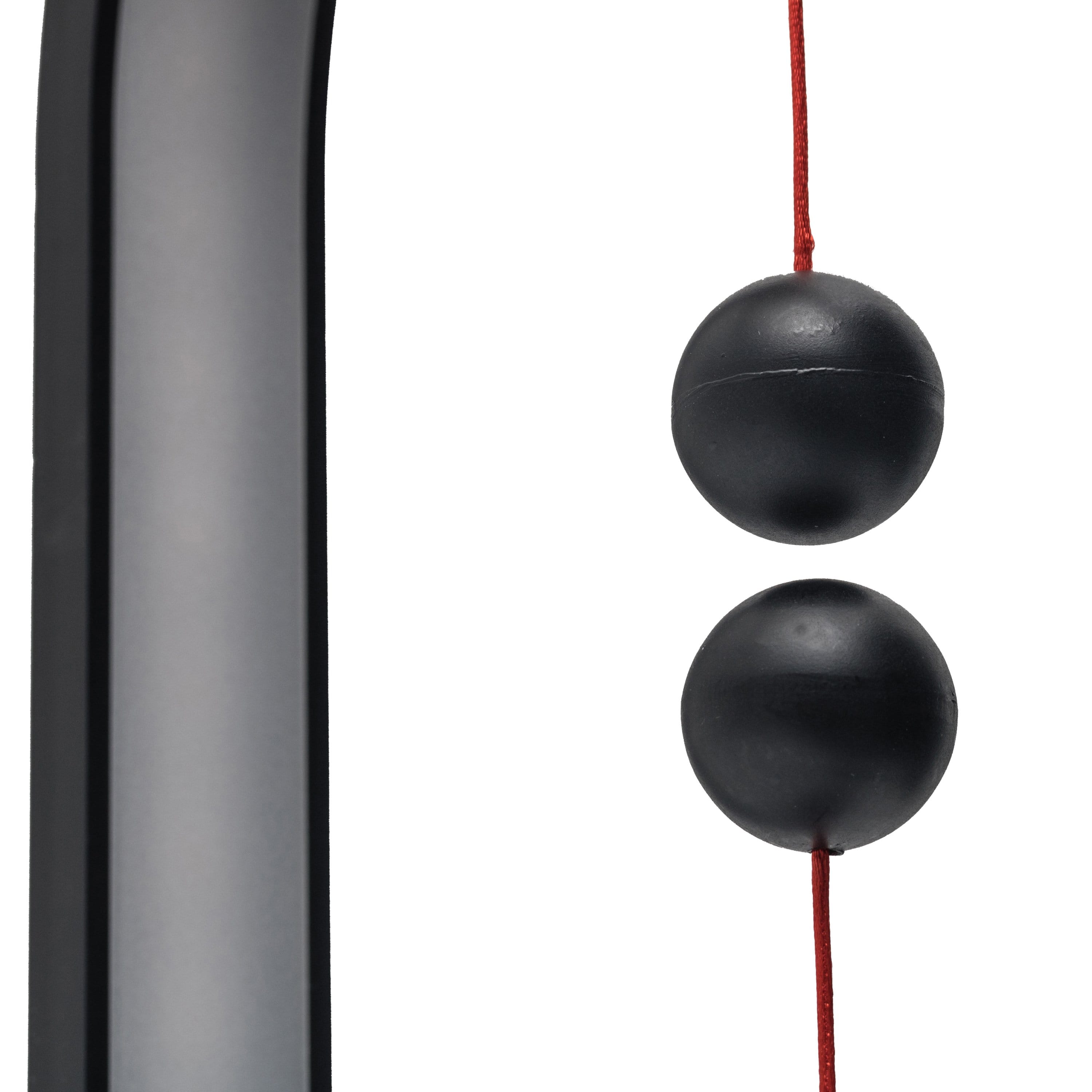 Svævende Magnetisk LED Bordbelysning | Sort | Aluminium & ABS-plastik | Futuristisk Design | 40x20 cm | Energieffektiv | Modern Interiør