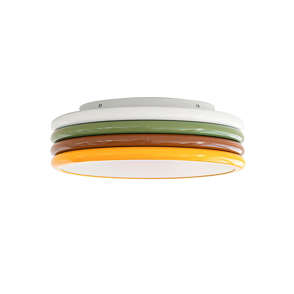 Moderne Kuppel-Lampe | Farverig Indretning | Diameter 30/40/50 cm | Jern & Akryl Materiale | Hvid Grøn Rød Gul | LED Tilpasning | CE UL Certificeret