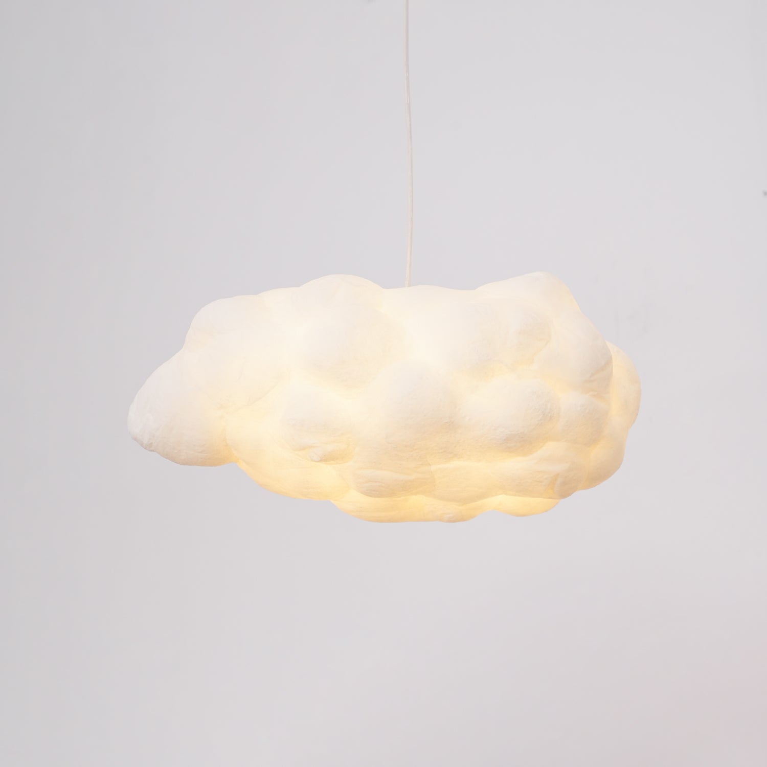 Cloudy Pendel Lampe | Moderne LED Design | Blødt Diffust Lys | Minimalistisk Indretning | UL CE SAA Certificeret | Fastmonteret | Jern Metal Bomuld