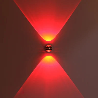 Luminoir | Elegant LED Væglampe | Krystal & Metal | Energieffektiv | 3000K Varm Hvid | 8W | 35x15x10 cm | Moderne Design | Perfekt til Stue og