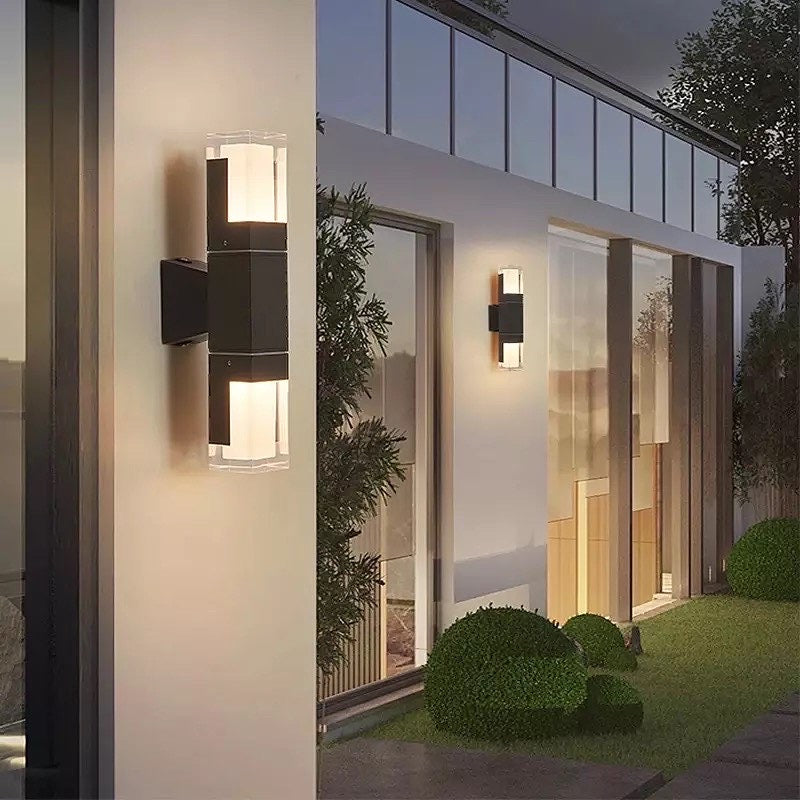 MotionGuard | Smarte udendørslamper med bevægelsessensor | LED vægbelysning | Vejrbestandig design | IP65 vandtæt | Energieffektiv | Automatisk