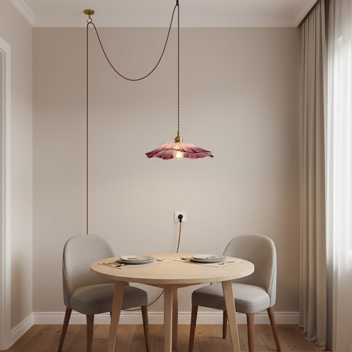 Lacey | Glass Pendant