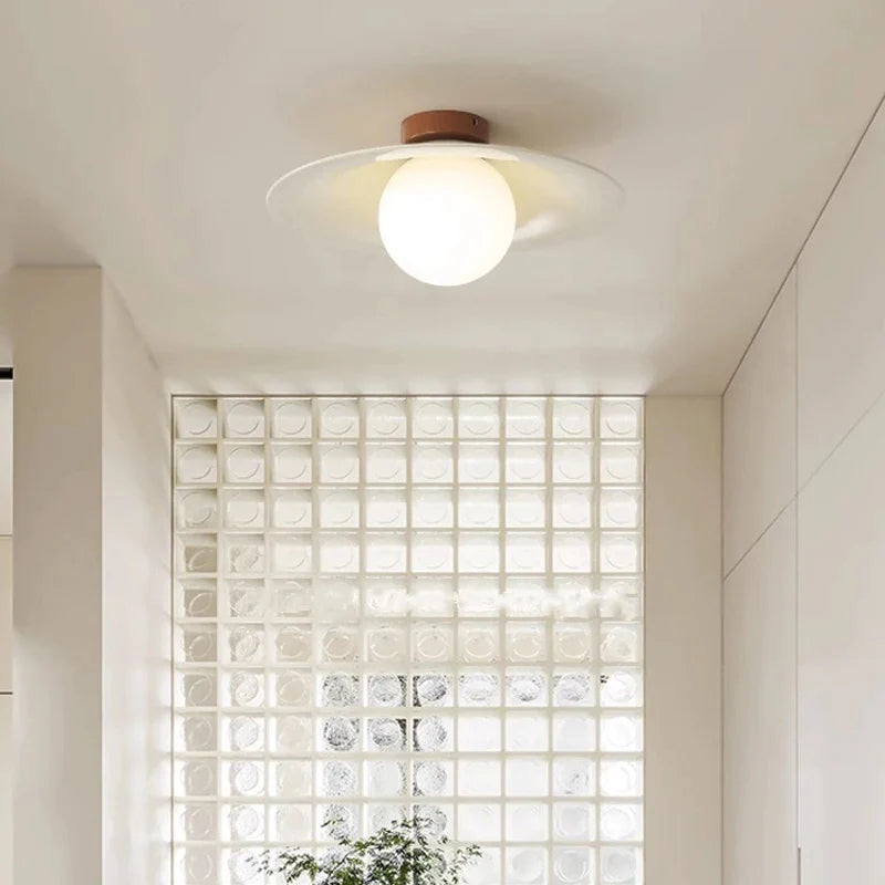 Elegant Retro Jernloftslampe | Justerbare LED Farvetemperaturer | Tidløs Design Til Stue og Entre | CE & UL Certificeret | Stilfuld Belysning Til