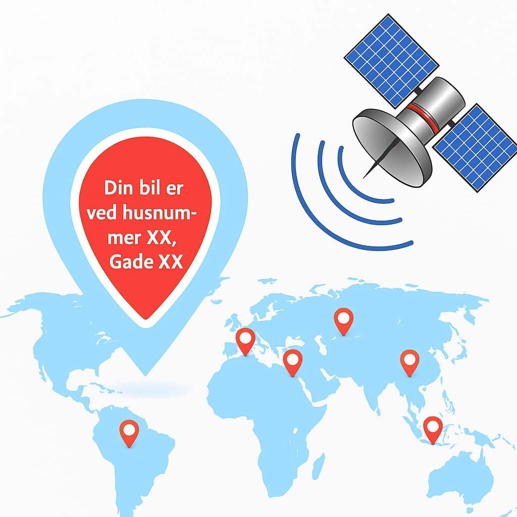 Geopod til bil | Magnetisk Mini GPS-tracker til Live