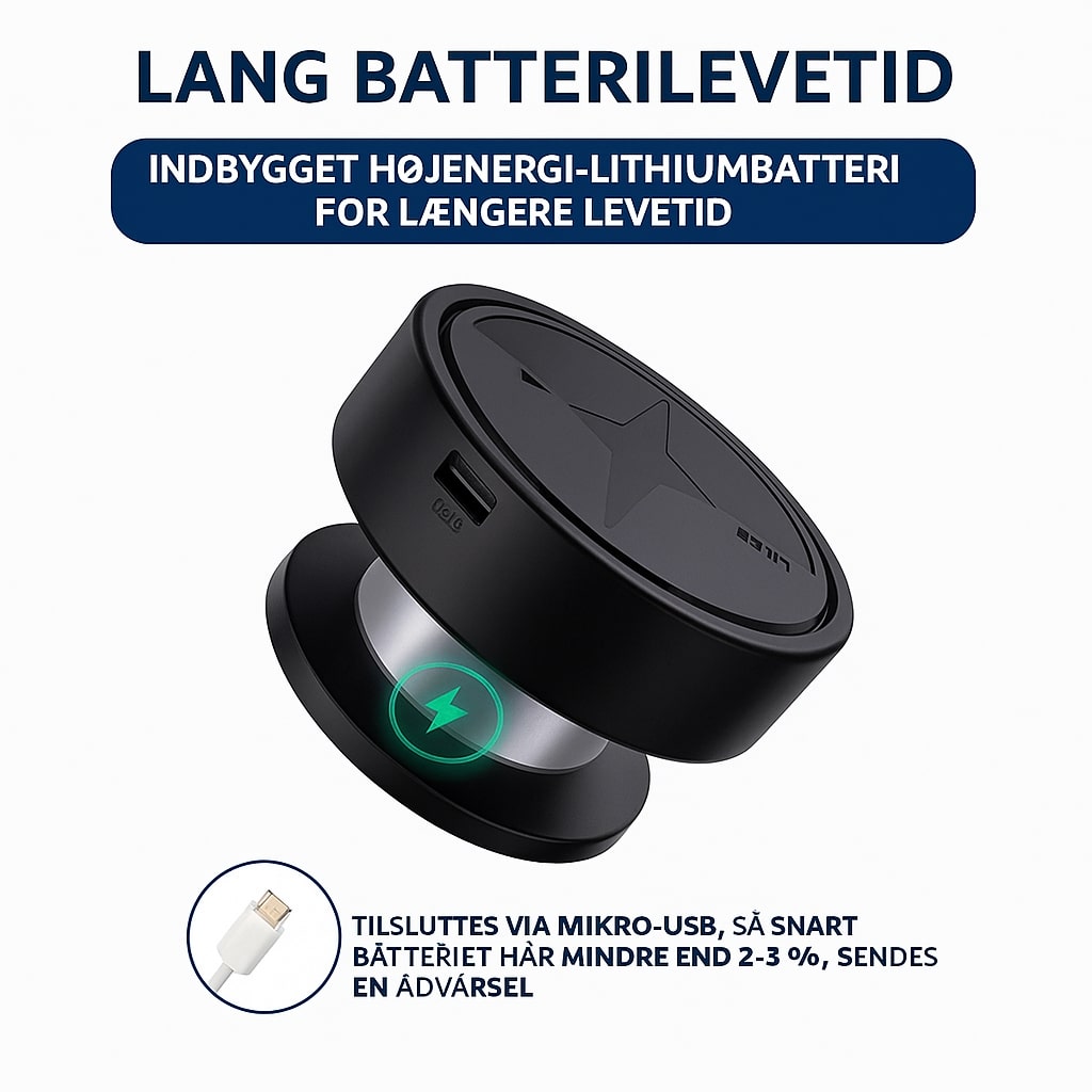 Geopod til bil | Magnetisk Mini GPS-tracker til Live