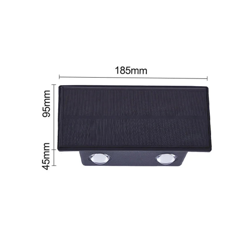 SunBreeze Solcelle Altanbelysning | Energi- og pladsbesparende | Vejrbestandig konstruktion | Blød og varm glød | Nem installation | Oplades i sollys