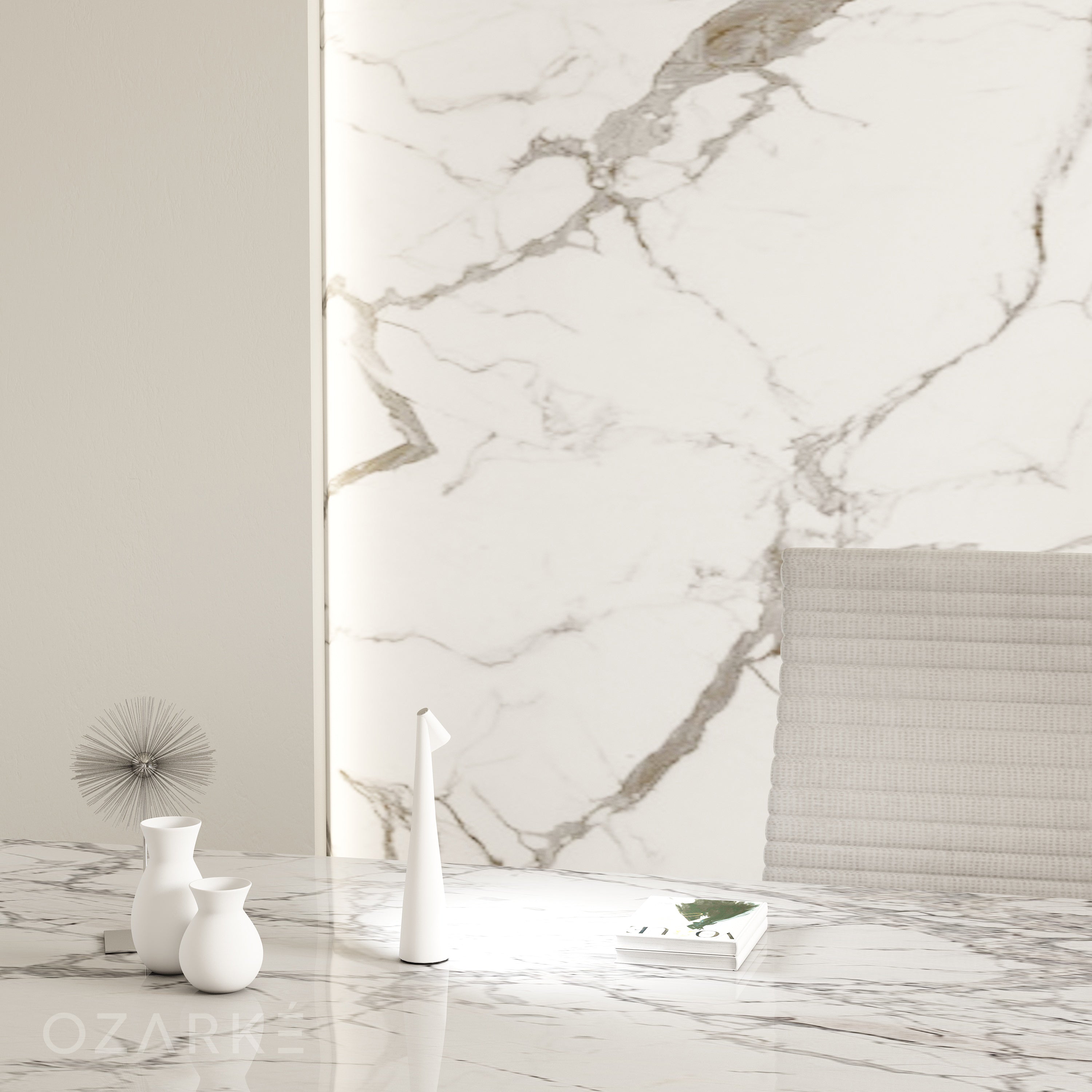 Lumi Slim | Genopladelig Bordlampe | Slankt Moderne Design | Aluminium | LED | 35 cm Høj | Fås i Grå, Sort & Hvid | 1800mAh Batteri | 160 Lumen