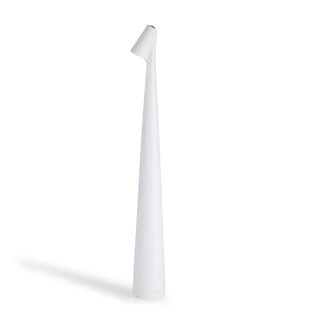 Håndlavet Luxe Belysning | Dæmpbar LED-lampe | Aluminium & Polycarbonat | 2700K | Høj CRI | 35/45 cm Høj | Batteridrevet | Moderne