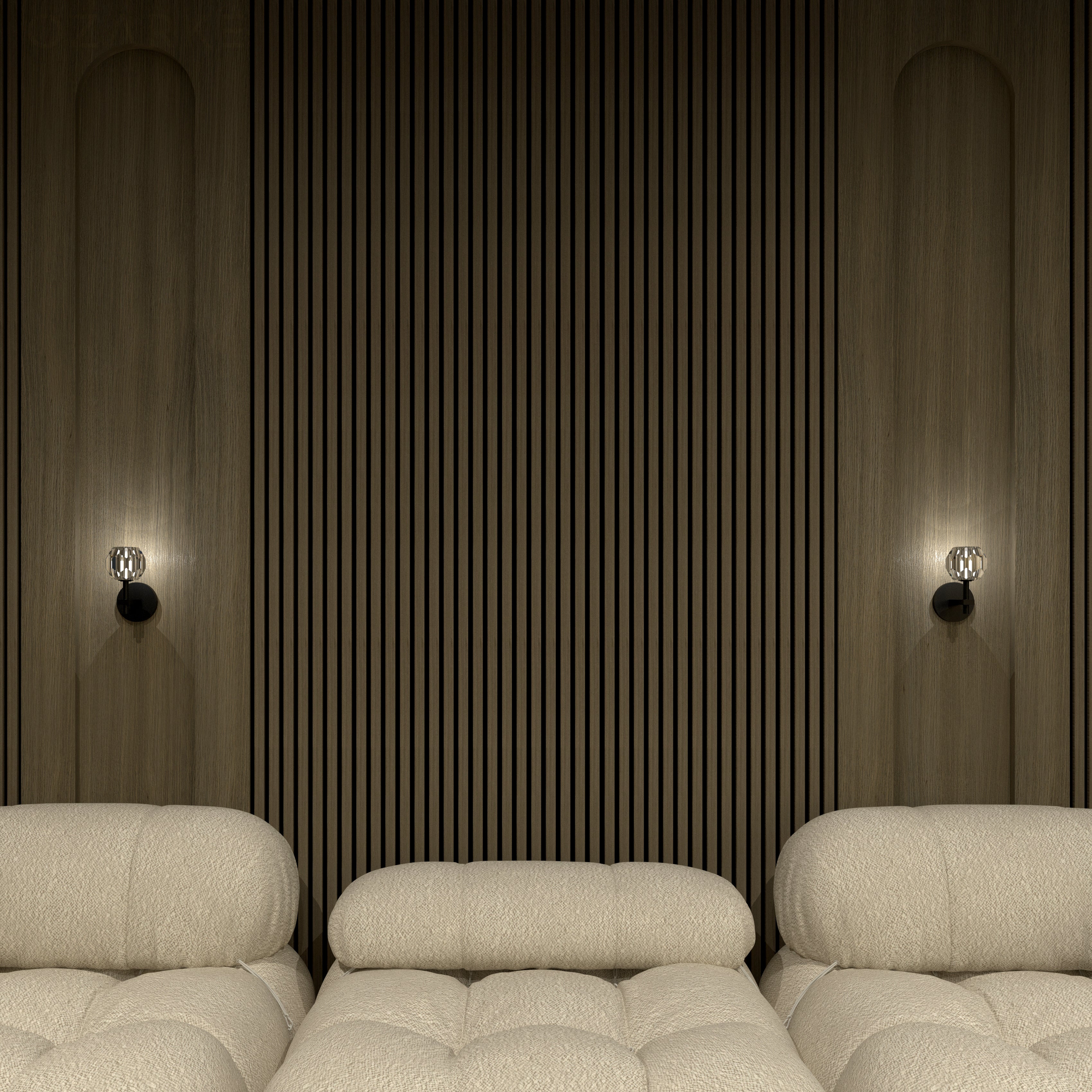 Lux Mini væglampe | Elegance og funktionalitet | Jern og krystal | Kompakt og stilfuld belysning | Guld finish | Energieffektiv | Høj kvalitet og nem