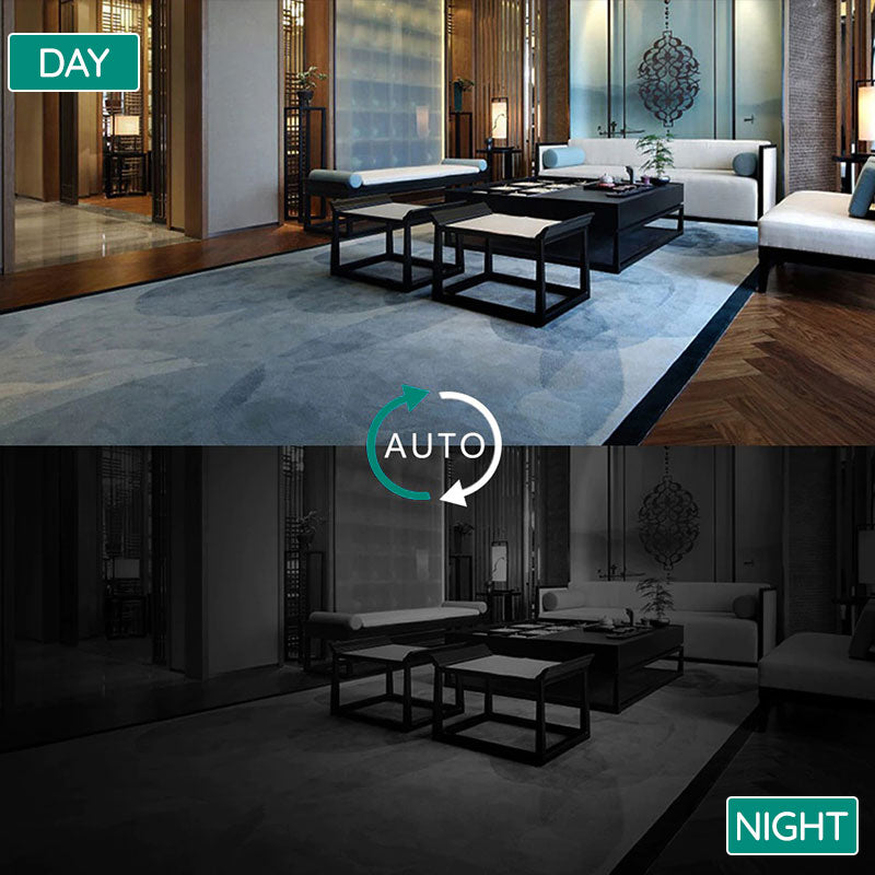 Diskret HD-kamera med WiFi | Nattesyn | 1080P opløsning | Bevægelsesdetektion | Vidvinkellins | Flere