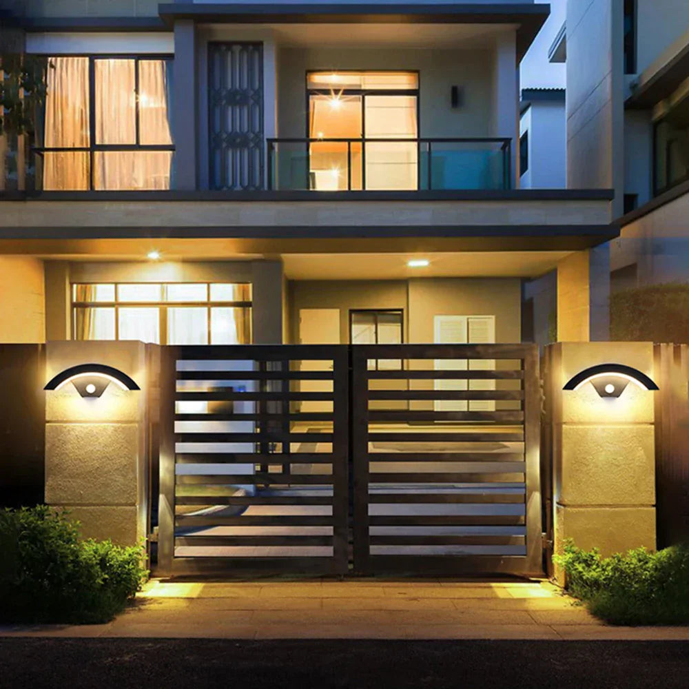 Luminoir Bevægelsessensor Væglampe | Udendørs | Vandtæt | Sensorstyret | LED Belysning | Intelligent Lys | Energisparende | Moderne Design