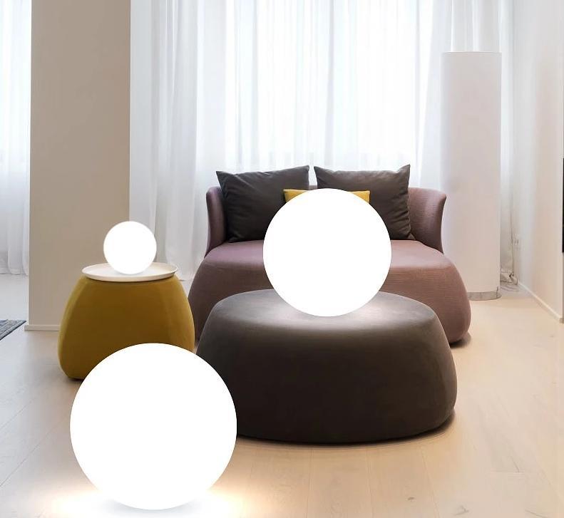 Moderne LED-lys | Fjernbetjening | Multifarver | 25-50 cm diameter | USB-opladning | Transportabel og sikker | Ikke