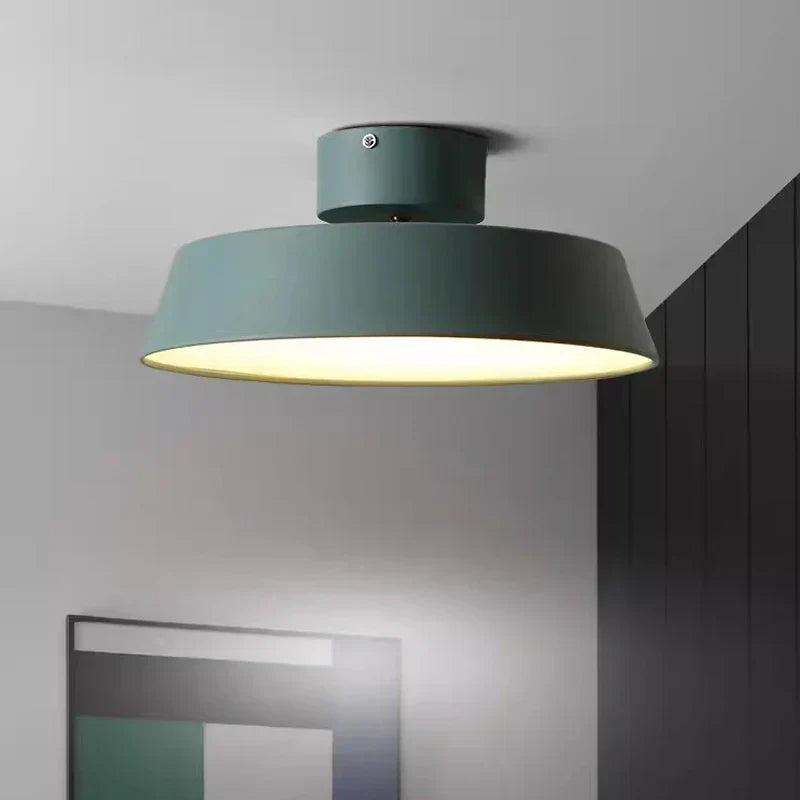 LumiTwist | Moderne LED-loftslampe i aluminium | Justerbart hoved | Neutral hvid lys 4000K | 12W | Perfekt til stue og arbejdsområder