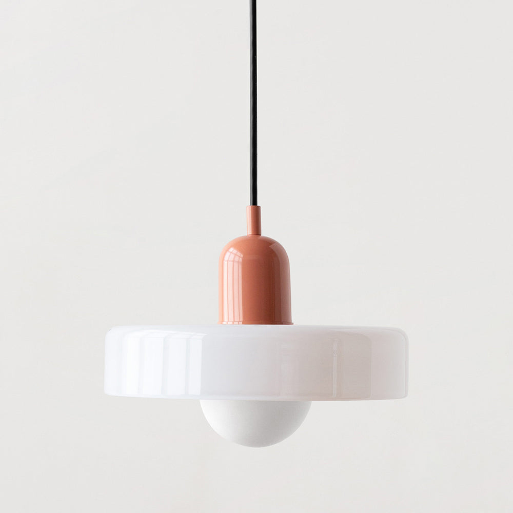 Artistic Ceiling Light | Colored Glass Design | Adjustable Hanging | Modern Home Decor Lighting