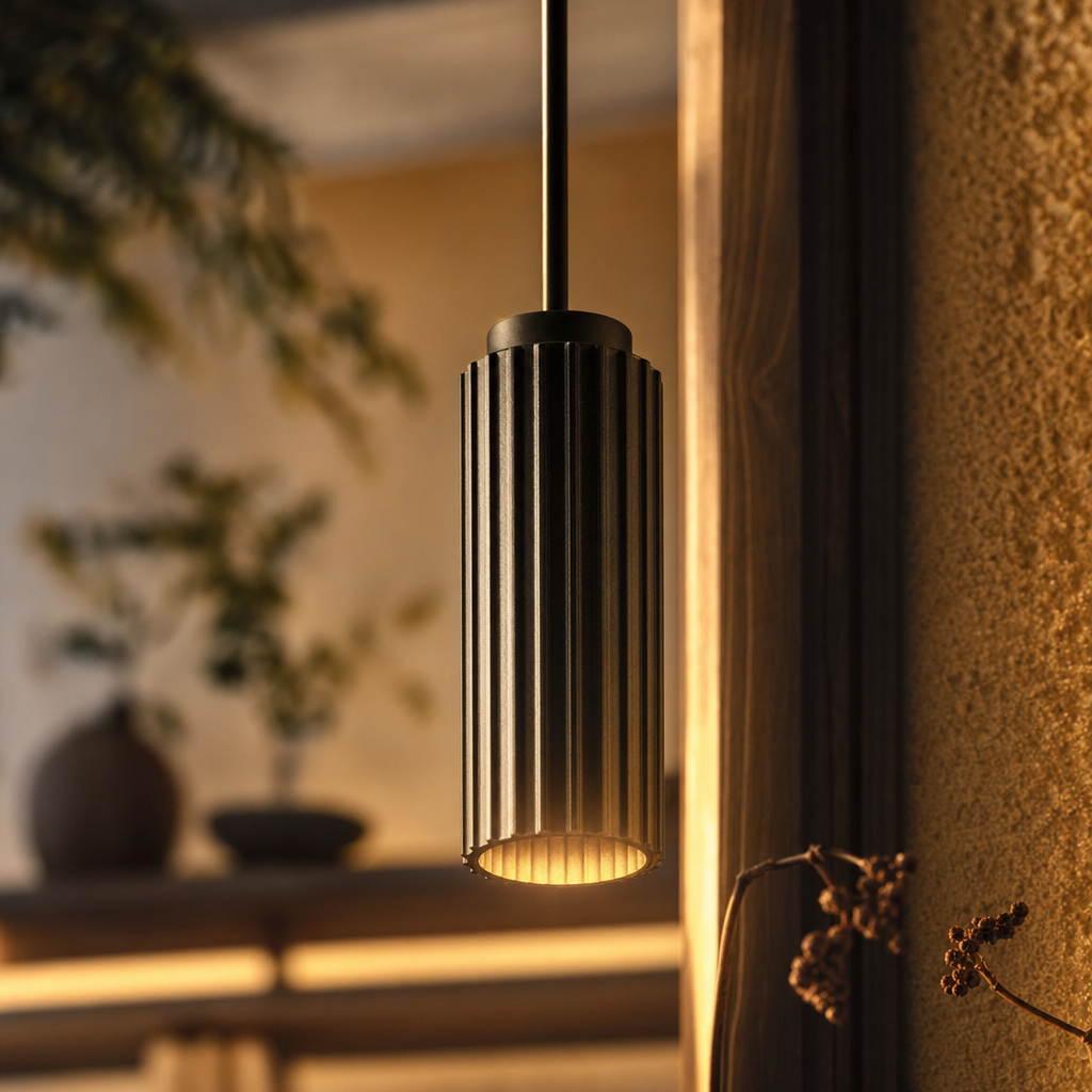 BorealLight Nordic LED Hanging Lamp | Scandinavian Design | Metal Glass Fixture for Modern Home