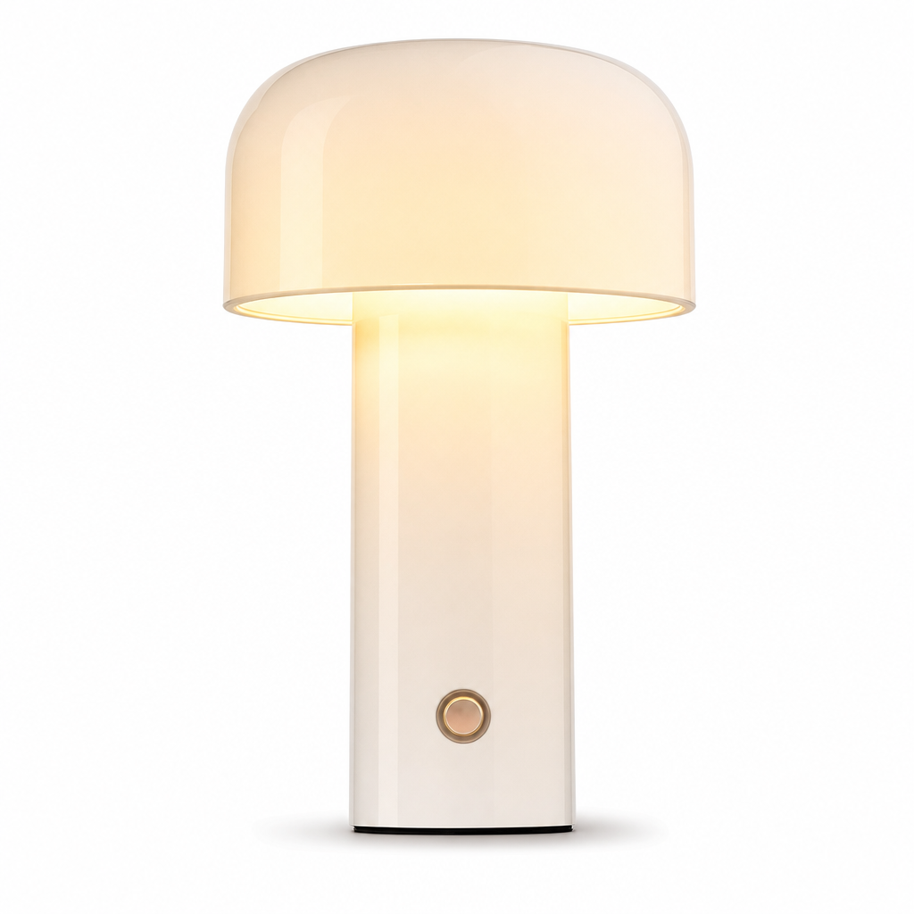 Portable Retro LED Table Lamp | Wireless Touch Control | USB Rechargeable | Home Decor Lighting