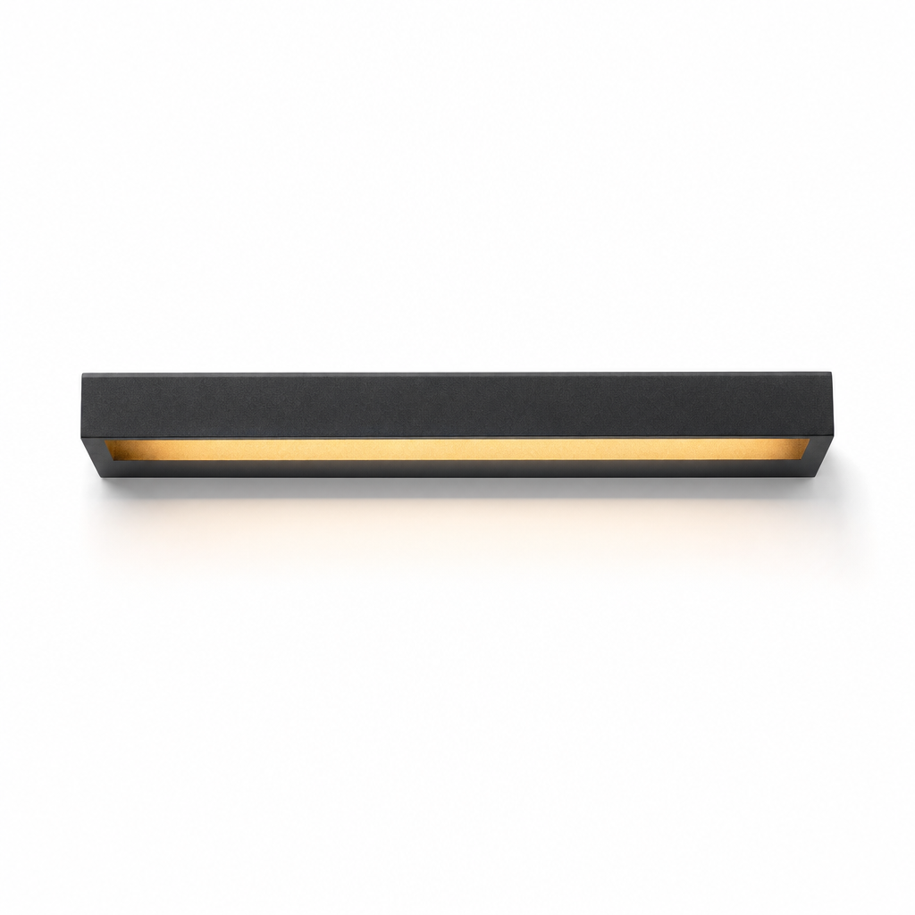 Luna Adjustable LED Wall Light | Sleek Black Aluminum Design | Energy Efficient 15W | Indoor Outdoor Use | Modern Style Lighting Fixture