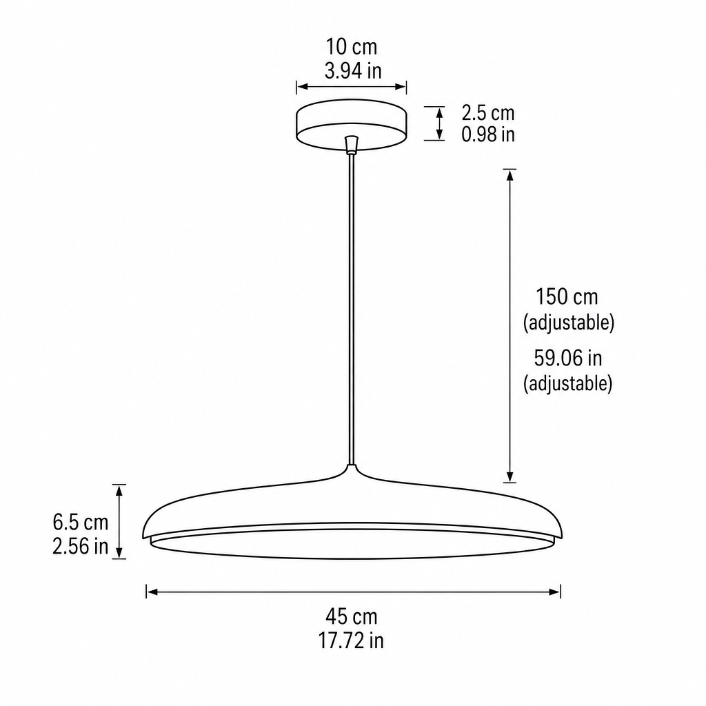 Rebecca | Metal Pendant Light