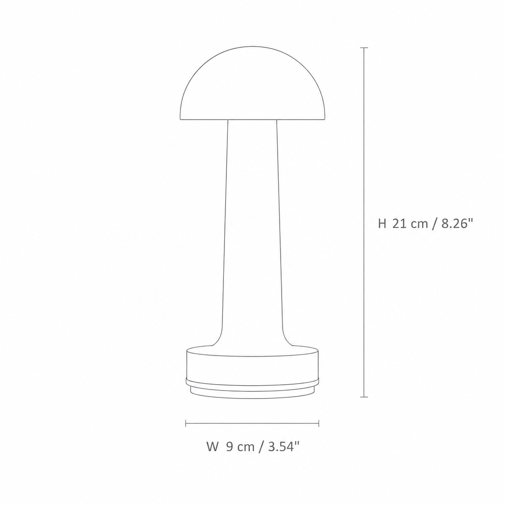 Ottilie | Metal Table Lamp