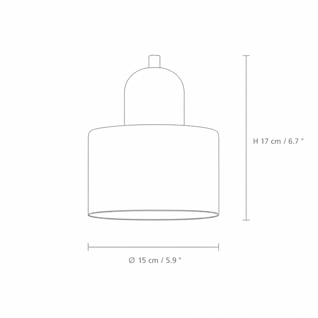 Queenie | Glass Pendant