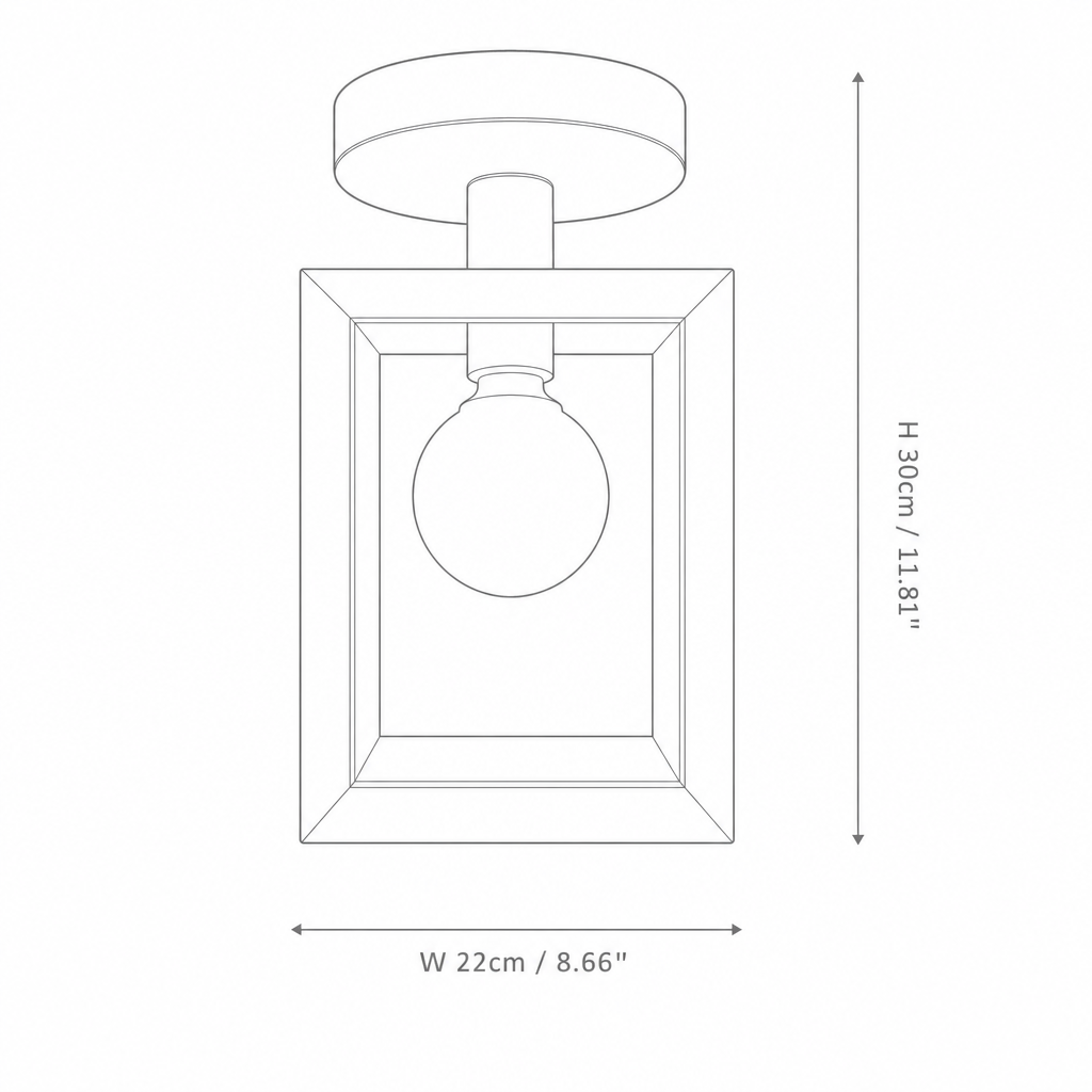 Pippa | Metal Ceiling Light