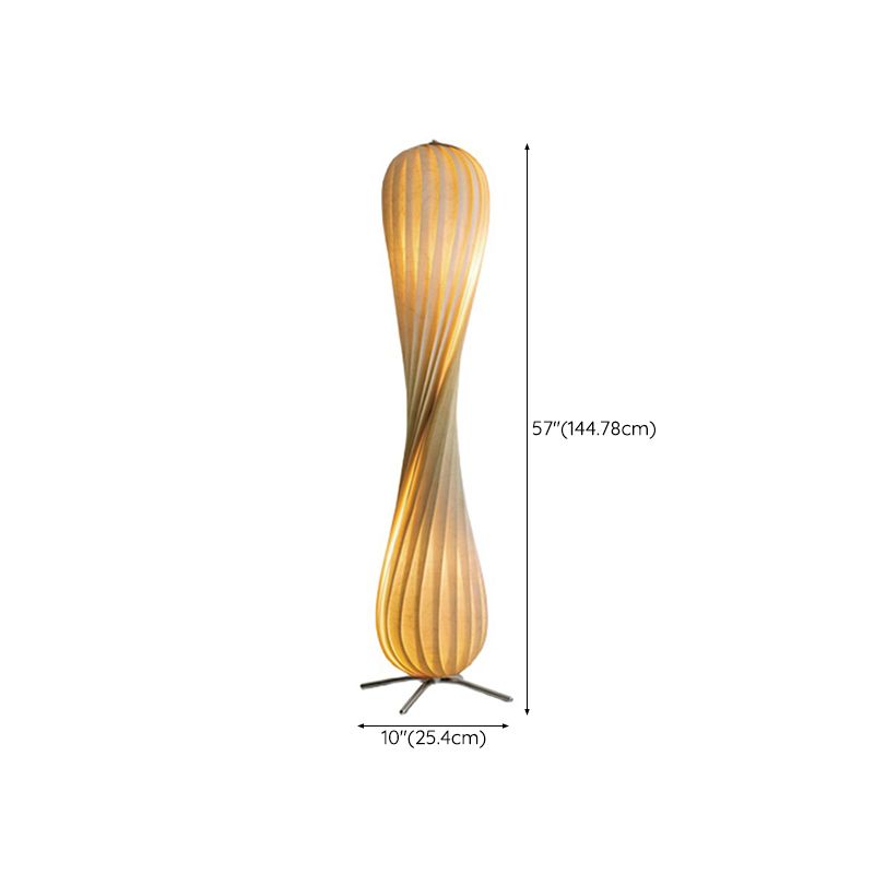 Fervetta | Unik Design Gulvlampe | Elegant Moderne | Snoet Look | Varme Blikfang | Passer til Stue Soveværelse Kontor | Nem Installation | Høj