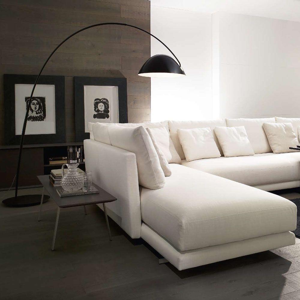 Skandinavisk Gulvlampe | Fleksibel Roterende Skygge | Slank Metal Design | LED/Edison Kompatibel | UL, ETL, CE Certificeret | Justerbar Arm | Ideel