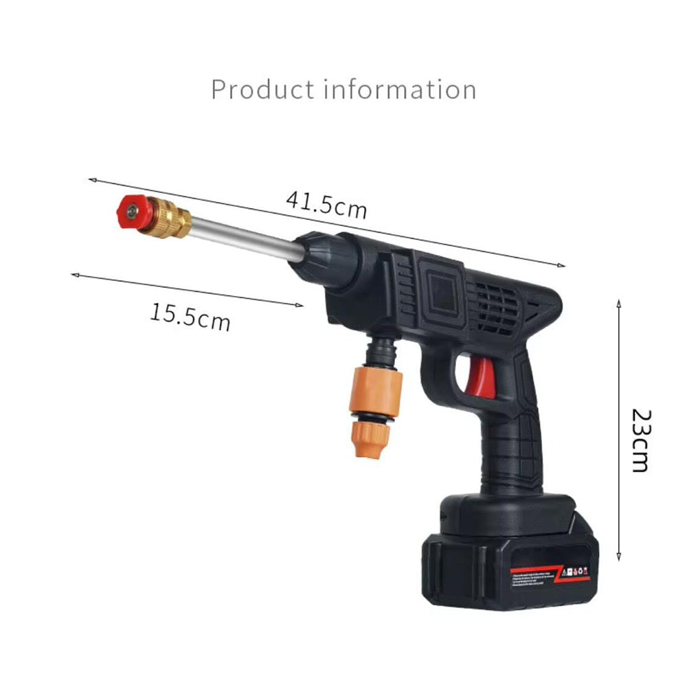 Højtryksrenser transportabel 26 bar/377 PSI – m/batteri 260W inkl. oplader og