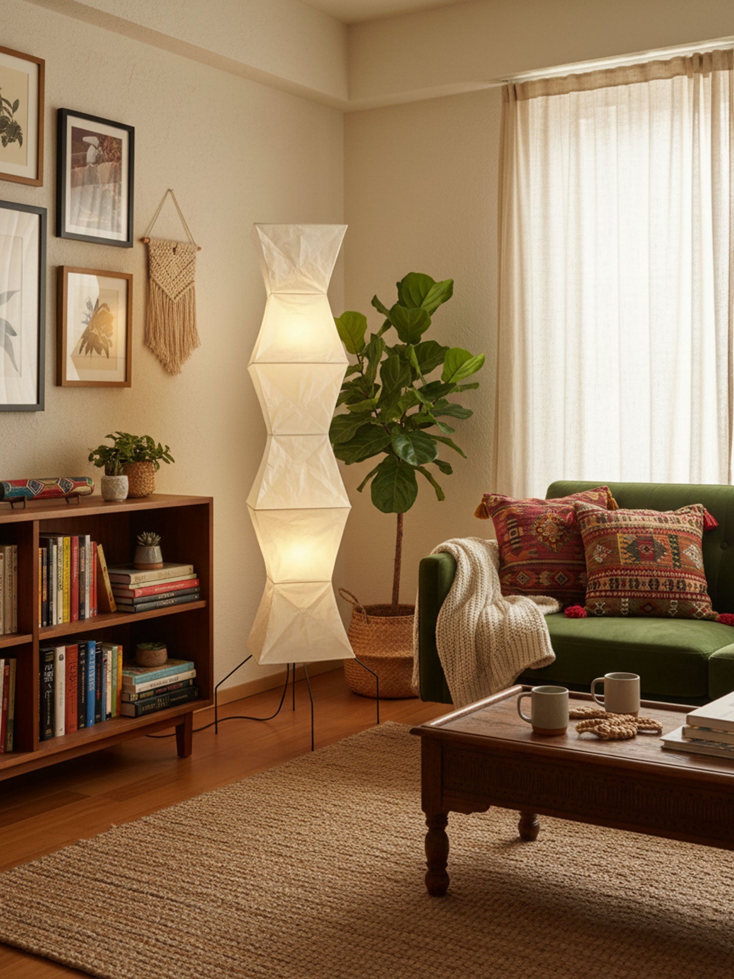 Gemma | Rice Paper Floor Lamp