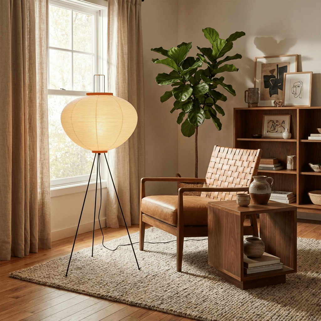 Gemma | Rice Paper Floor Lamp