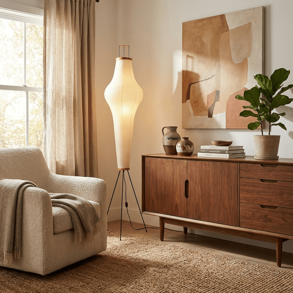 Gemma | Rice Paper Floor Lamp
