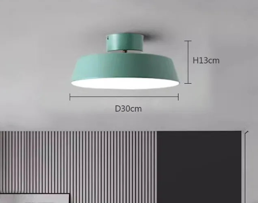 LumiTwist | Moderne LED-loftslampe i aluminium | Justerbart hoved | Neutral hvid lys 4000K | 12W | Perfekt til stue og arbejdsområder