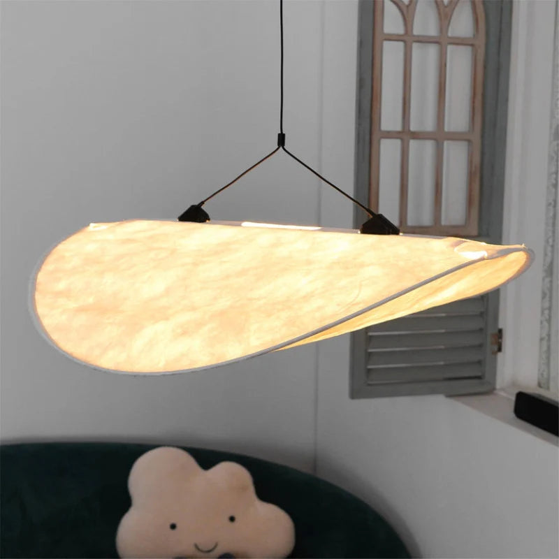 Sivelle Pendel Lampe | Wabi-Sabi Design | Kreativ Silke | Organisk Form | Integreret LED