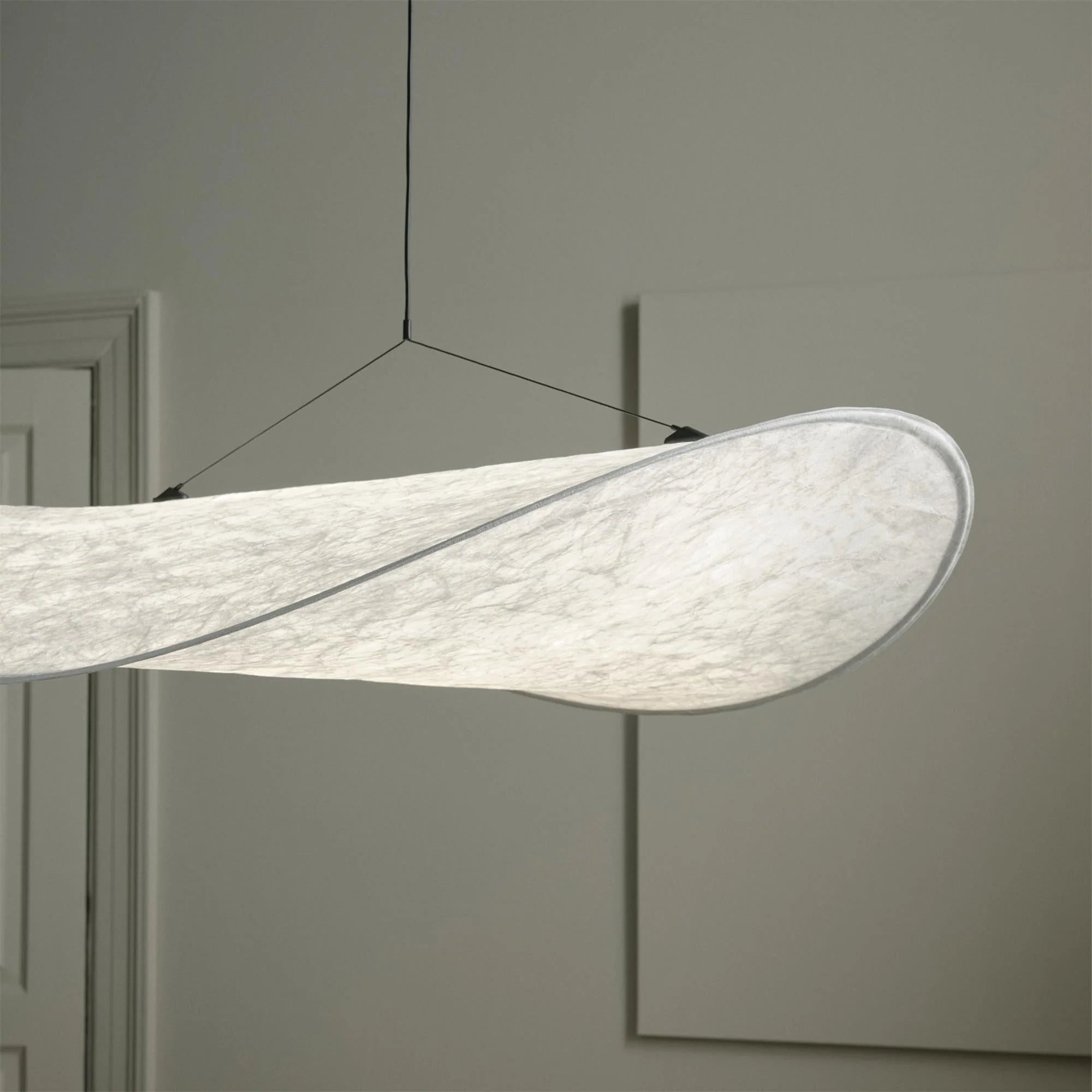Sivelle Pendel Lampe | Wabi-Sabi Design | Kreativ Silke | Organisk Form | Integreret LED