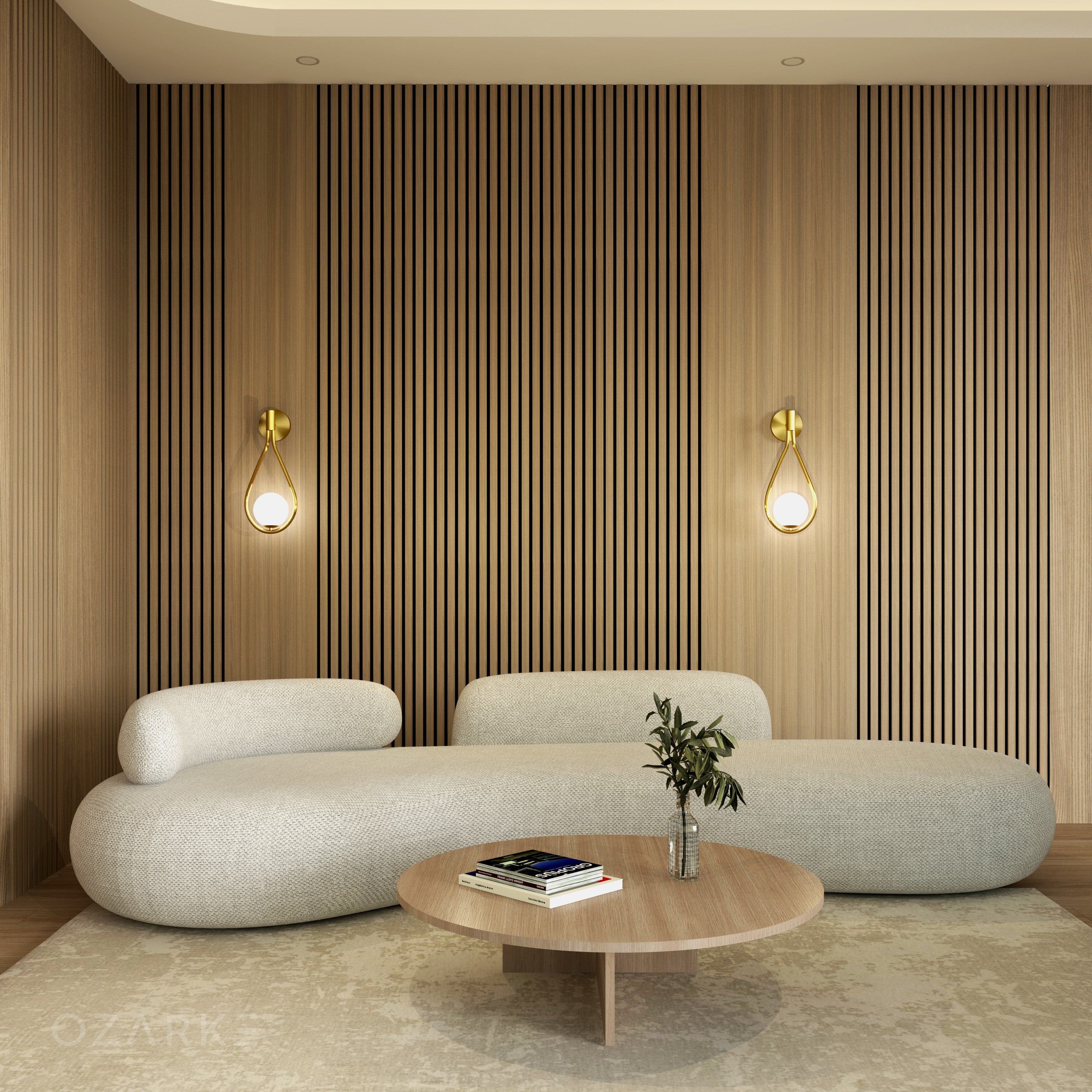 Tear Drop Væglampe | Guld Dråbeform | Moderne Design | Jern & Glas | 45 cm Højde | Inklusiv G9 Pære | Varmt Lys 3000K | Elegant Belysning Til