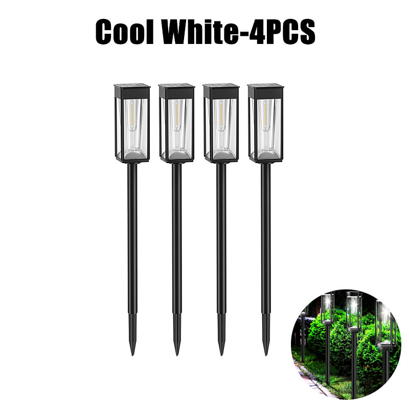 Udendørs Solcelle Lanterner | LED Belysning | Miljøvenlig Have Dekoration | Solenergi | Klassisk & Moderne Design | Plast & Aluminium | Perfekt til