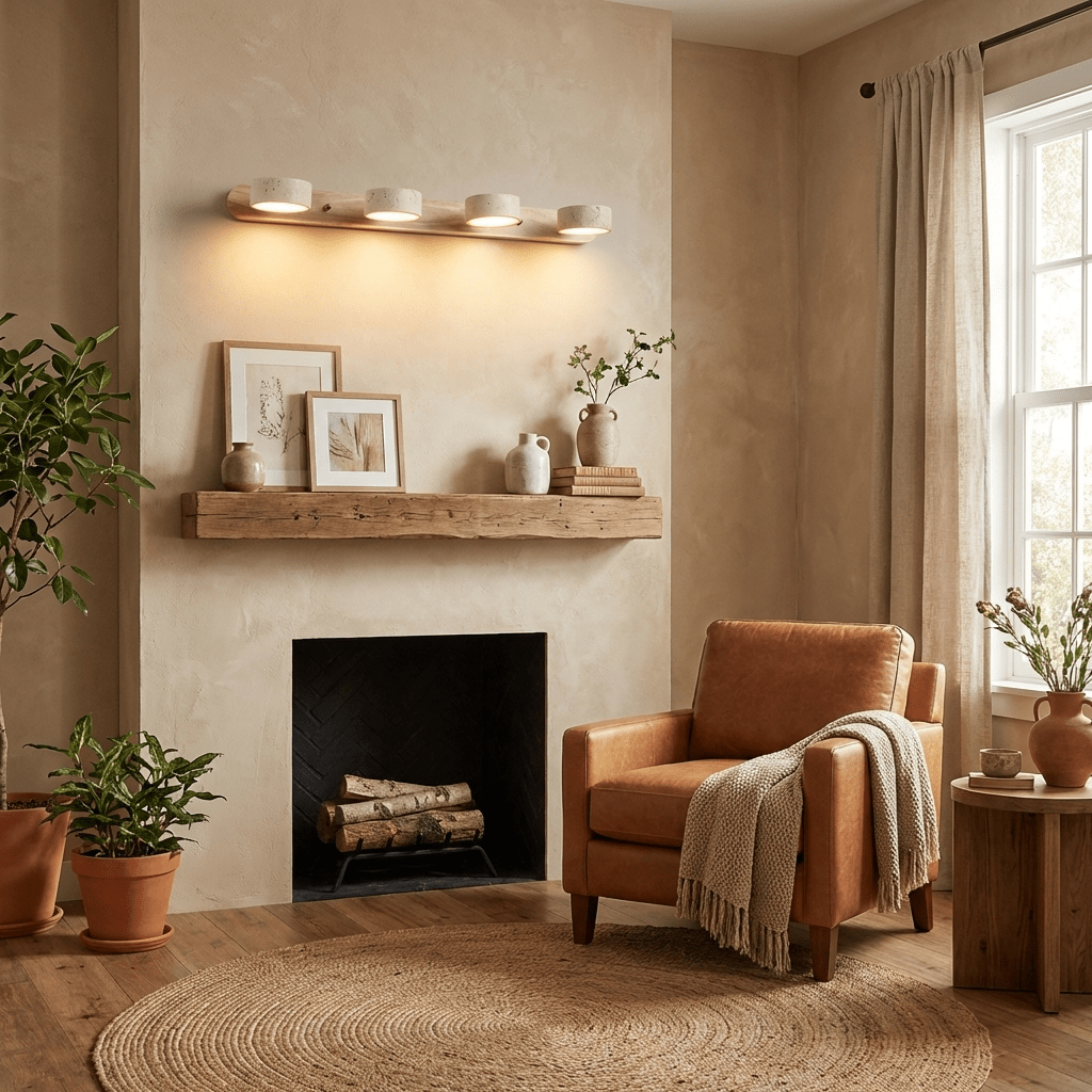 Lois | Travertine Wall Sconce