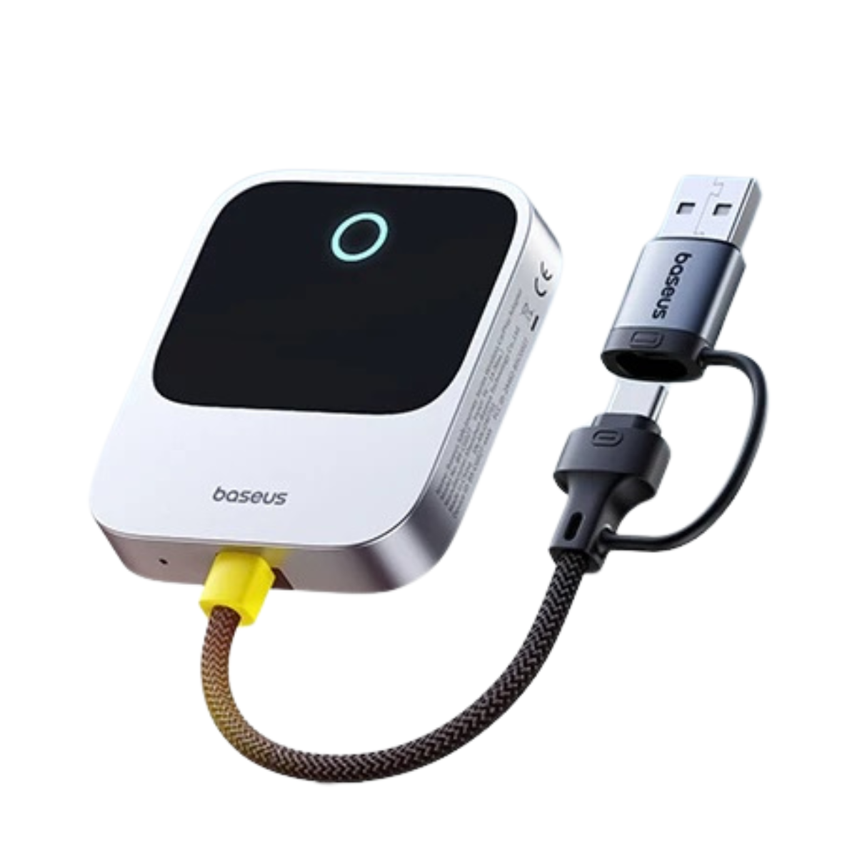 Trådløs CarPlay Adapter | Bluetooth 5.3 + WiFi 5.8GHz | 8-kernet Chip | Auto-tilslutning | Apple CarPlay Kompatibilitet | Aluminium Hylster | Plug &