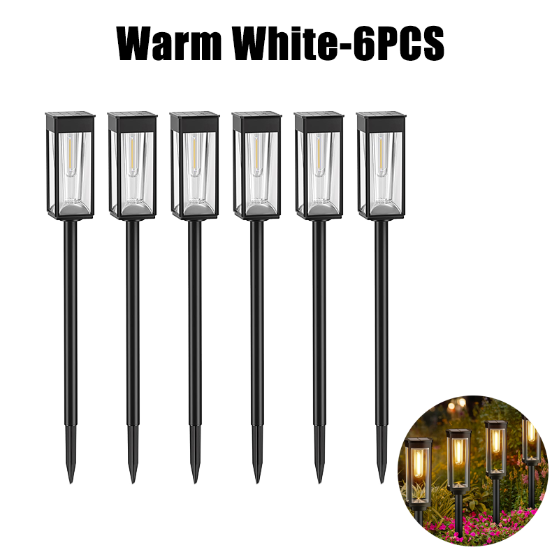 Udendørs Solcelle Lanterner | LED Belysning | Miljøvenlig Have Dekoration | Solenergi | Klassisk & Moderne Design | Plast & Aluminium | Perfekt til