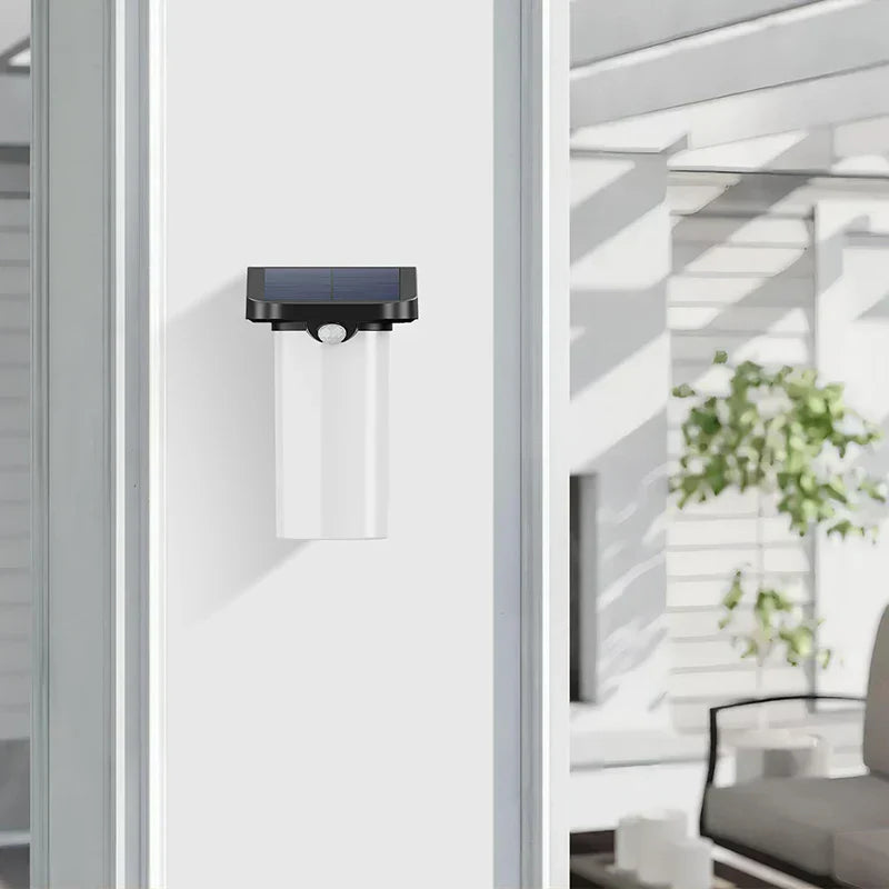 AquaGuard | Energibesparende LED Bevægelsessensorlampe | Udendørs Vandtæt Havebelysning | Automatisk Tænding