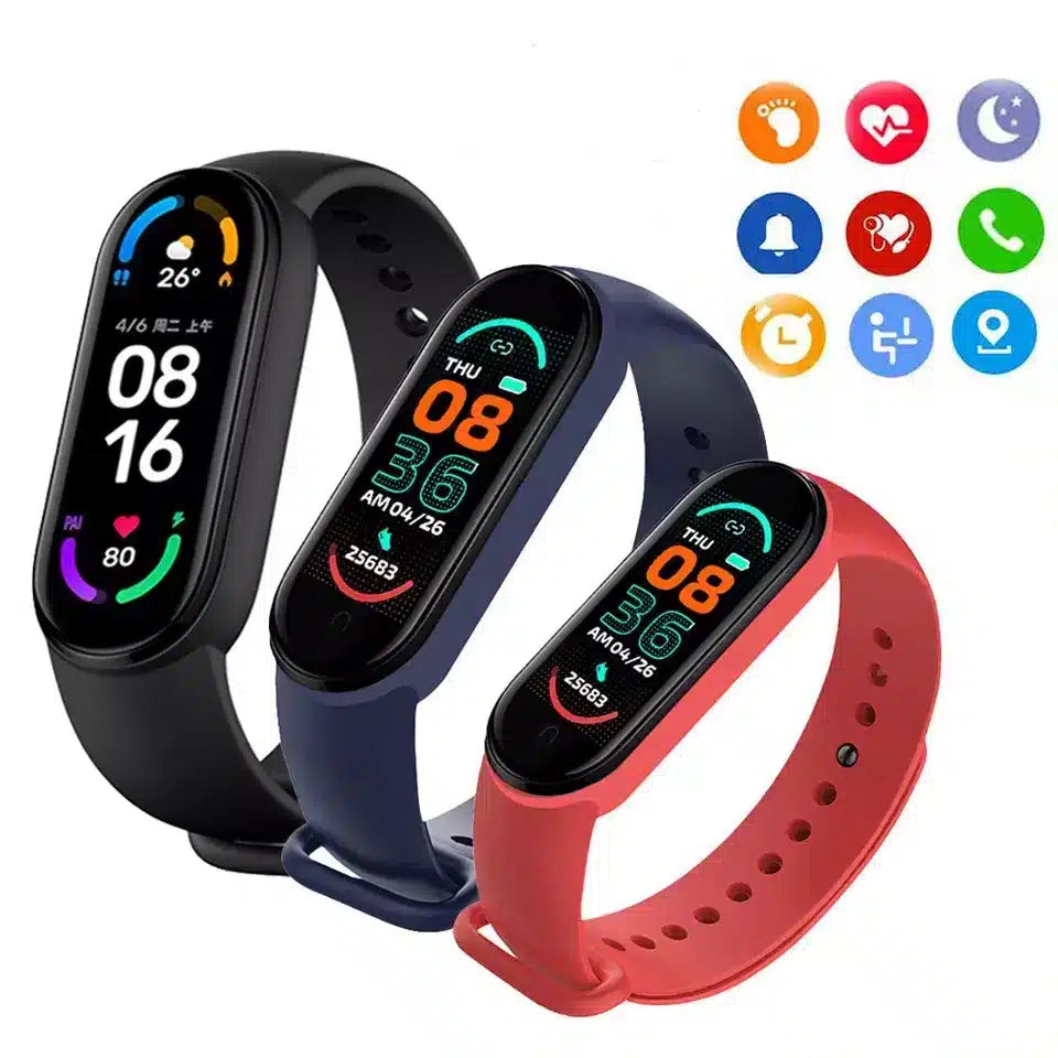 Smartwatch - m/Puls- & blodtryksmåler (vand- og