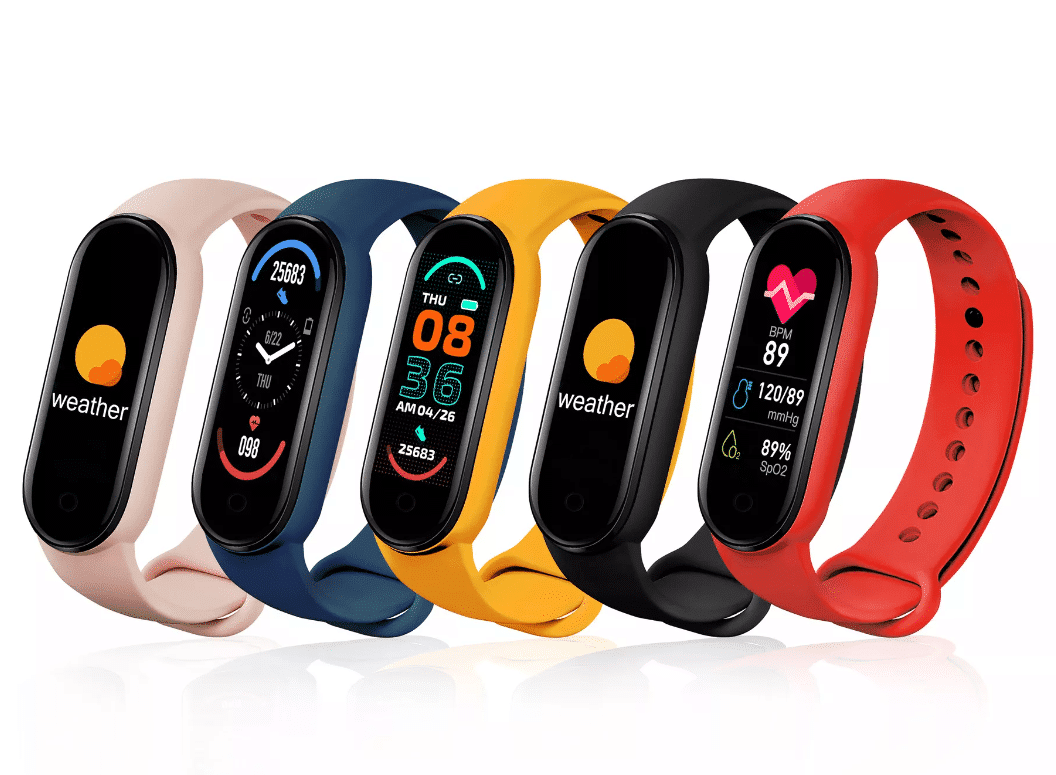 Smartwatch - m/Puls- & blodtryksmåler (vand- og