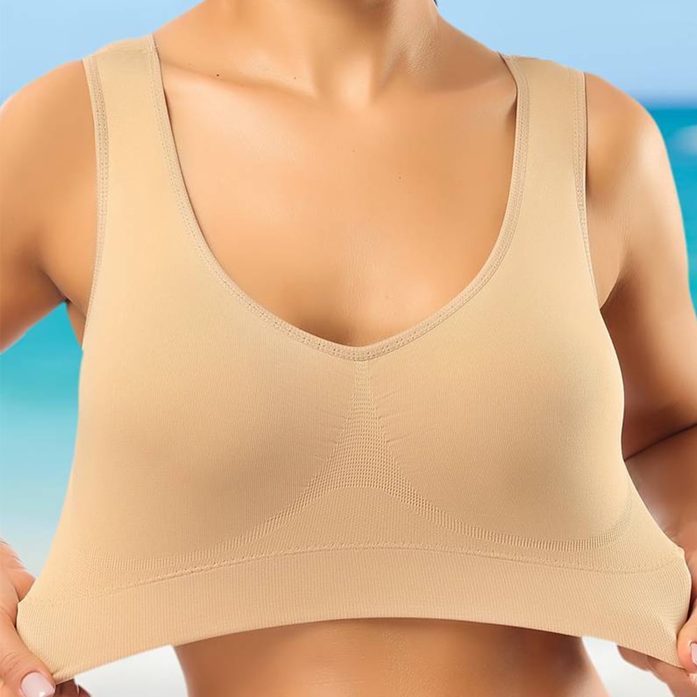 Ahh Bra - pakke med 5 stk. sømløs bh (fås i flere forskellige